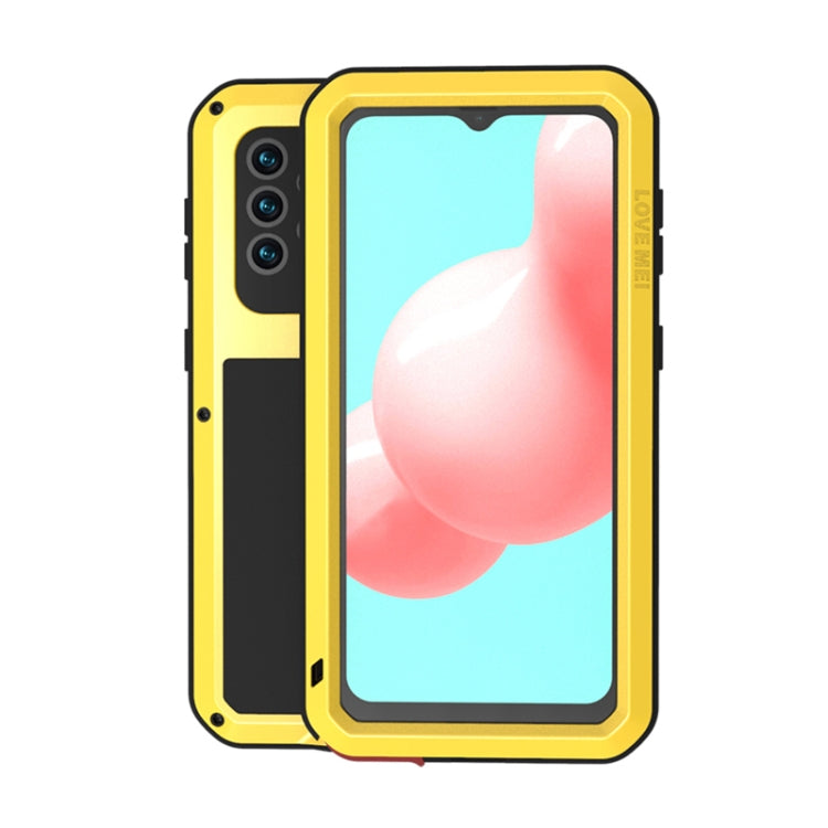 LOVE MEI Metal Shockproof Waterproof Dustproof Protective Case with Glass, For Samsung Galaxy A32 5G, For Samsung Galaxy A52 5G / 4G, For Samsung Galaxy S21 5G, For Samsung Galaxy S21+ 5G