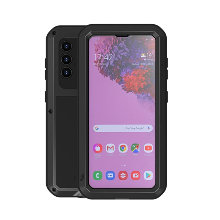 LOVE MEI Metal Shockproof Waterproof Dustproof Protective Case with Glass, For Samsung Galaxy A32 5G, For Samsung Galaxy A52 5G / 4G, For Samsung Galaxy S21 5G, For Samsung Galaxy S21+ 5G