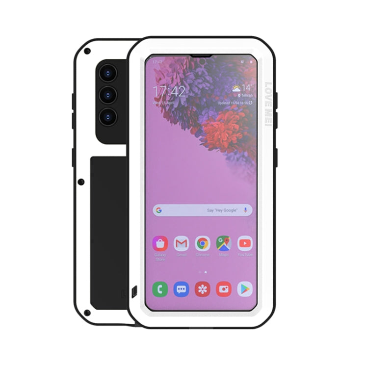 LOVE MEI Metal Shockproof Waterproof Dustproof Protective Case with Glass, For Samsung Galaxy A32 5G, For Samsung Galaxy A52 5G / 4G, For Samsung Galaxy S21 5G, For Samsung Galaxy S21+ 5G