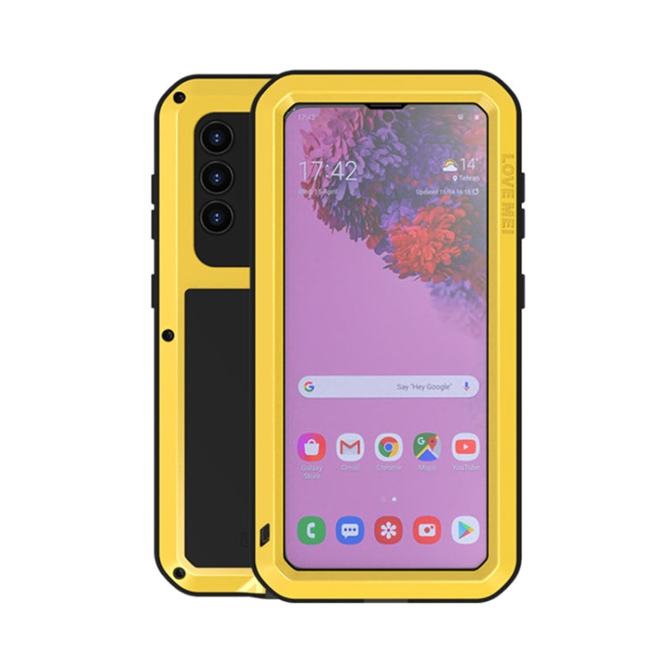 LOVE MEI Metal Shockproof Waterproof Dustproof Protective Case with Glass, For Samsung Galaxy A32 5G, For Samsung Galaxy A52 5G / 4G, For Samsung Galaxy S21 5G, For Samsung Galaxy S21+ 5G