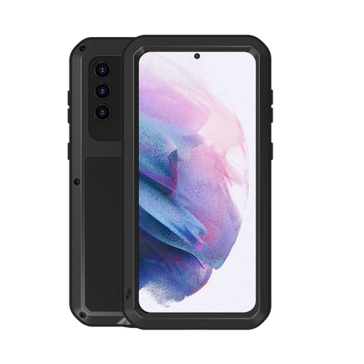 LOVE MEI Metal Shockproof Waterproof Dustproof Protective Case with Glass, For Samsung Galaxy A32 5G, For Samsung Galaxy A52 5G / 4G, For Samsung Galaxy S21 5G, For Samsung Galaxy S21+ 5G