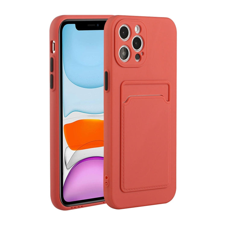 Card Slot Design Shockproof TPU Protective Case, For iPhone 12, For iPhone 12 Pro