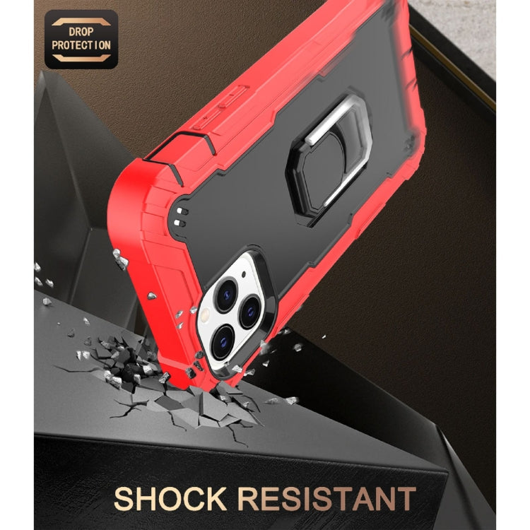 PC + Rubber 3-layers Shockproof Protective Case with Rotating Holder, For iPhone 11 Pro, For iPhone 11 Pro Max