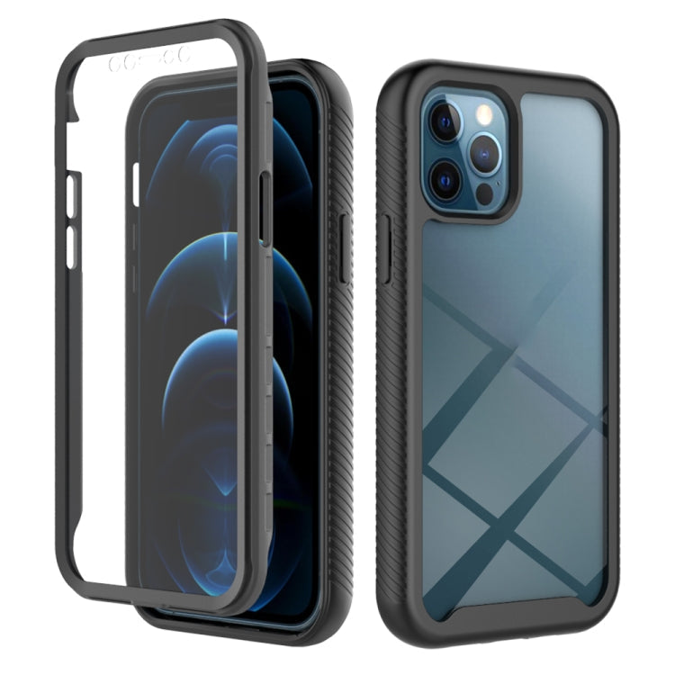 Starry Sky Solid Color Series Shockproof PC + TPU Case with PET Film, For iPhone 12 Pro Max