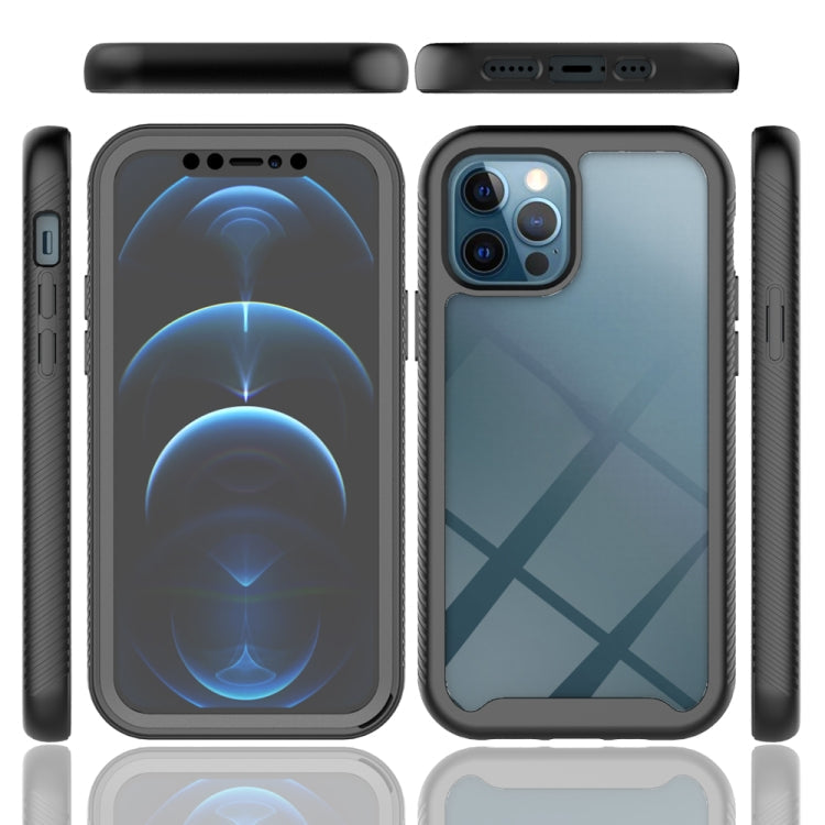 Starry Sky Solid Color Series Shockproof PC + TPU Case with PET Film, For iPhone 12 Pro Max