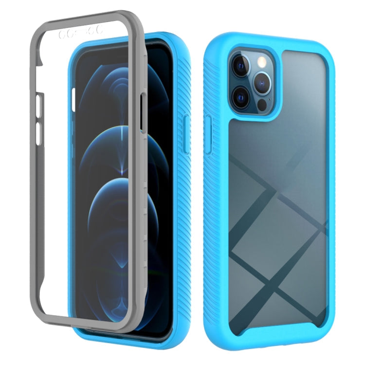 Starry Sky Solid Color Series Shockproof PC + TPU Case with PET Film, For iPhone 12 Pro Max