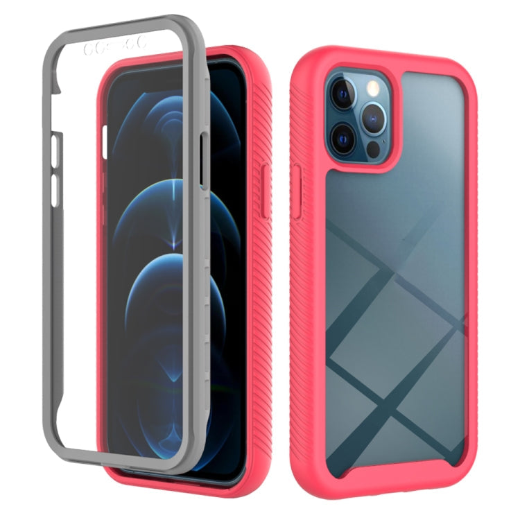 Starry Sky Solid Color Series Shockproof PC + TPU Case with PET Film, For iPhone 12 Pro Max