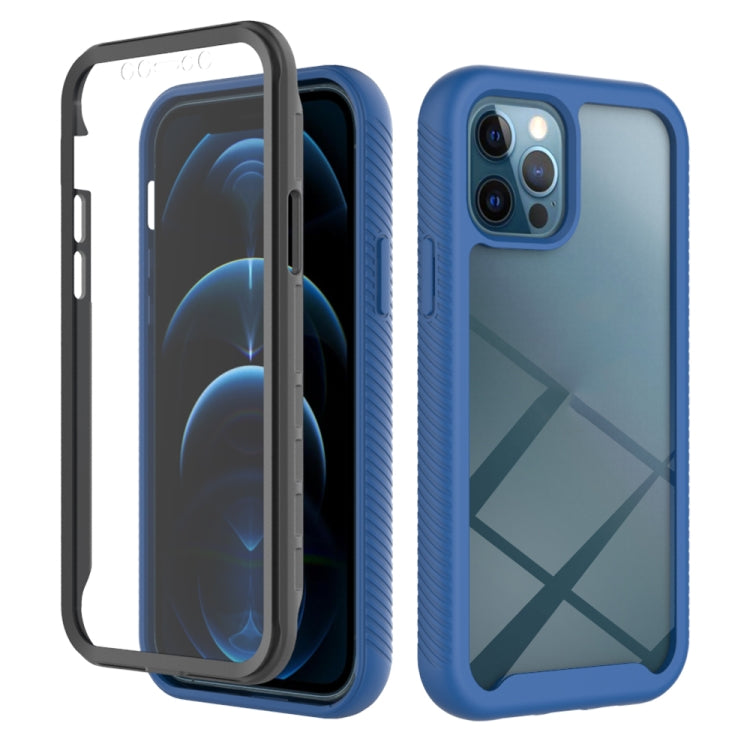 Starry Sky Solid Color Series Shockproof PC + TPU Case with PET Film, For iPhone 12 Pro Max