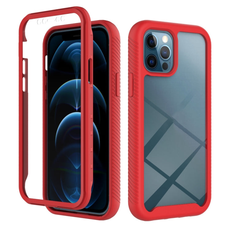 Starry Sky Solid Color Series Shockproof PC + TPU Case with PET Film, For iPhone 12 Pro Max