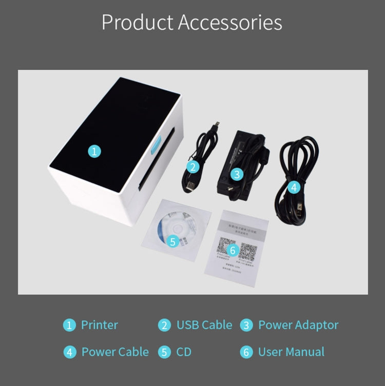 POS-9220 100x150mm Thermal Express Bill Self-adhesive Label Printer, USB + Bluetooth with Holder Version,, USB + Bluetooth,EU Plug, USB + Bluetooth,US Plug, USB + Bluetooth,UK Plug