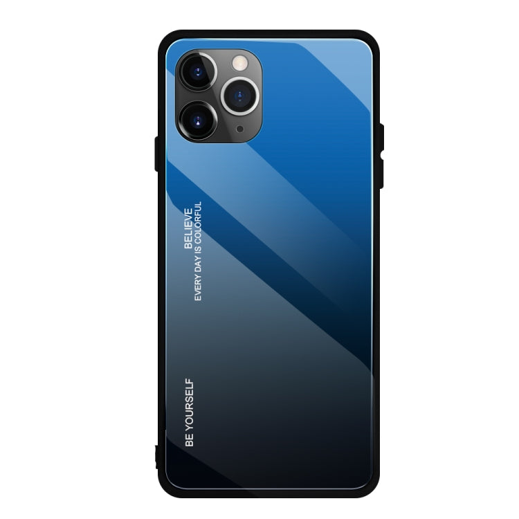 Gradient Color Glass Case, For iPhone 11 Pro Max, For iPhone 11