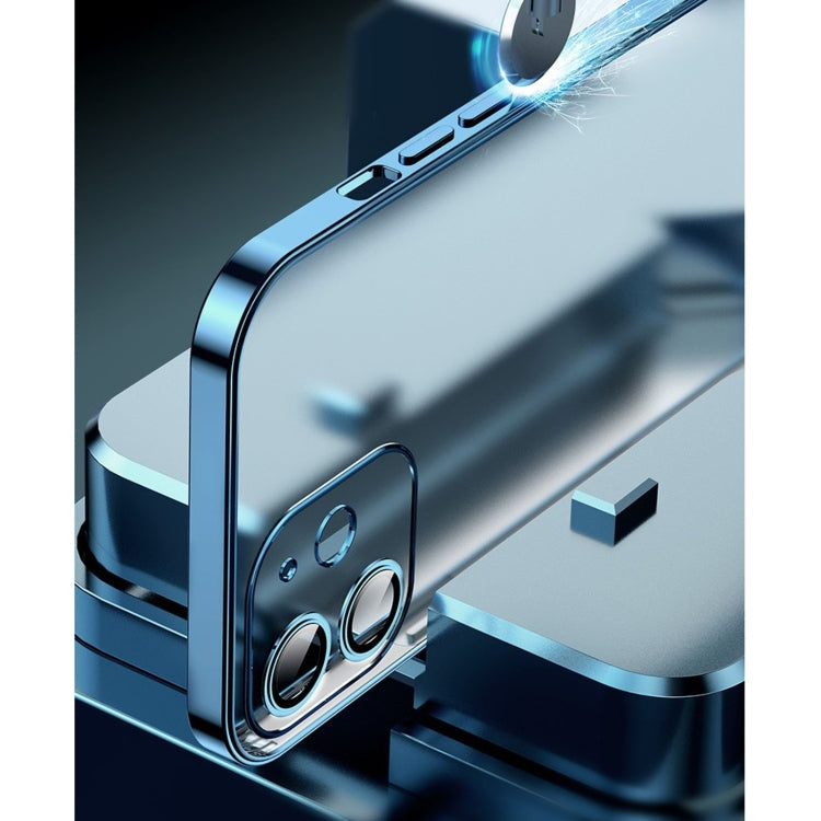 Anti-fingerprint Frosted Electroplating Protective Case with Camera Film, For iPhone 12 Pro Max, For iPhone 11 Pro Max, For iPhone 12 Pro, For iPhone 11, For iPhone 12, For iPhone 11 Pro