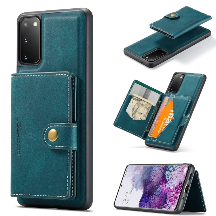 JEEHOOD Retro Magnetic Detachable Protective Case with Wallet & Card Slot & Holder, For Samsung Galaxy A32 5G, For Samsung Galaxy S20 FE, For Samsung Galaxy S20, For Samsung Galaxy S20+