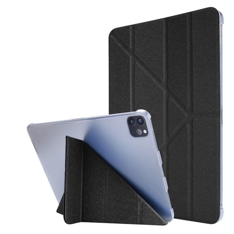 Silk Texture Horizontal Deformation Flip Leather Case with Holder, For iPad Air 13 2025 / 2024 / iPad Pro 12.9 2022 / 2021, For iPad Pro 11 2022 / 2021