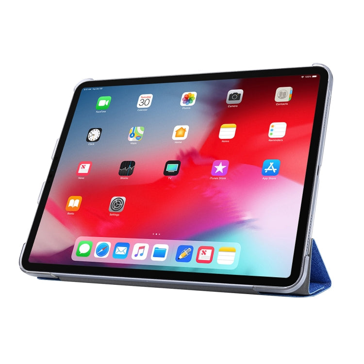 Silk Texture Horizontal Deformation Flip Leather Case with Holder, For iPad Air 13 2025 / 2024 / iPad Pro 12.9 2022 / 2021, For iPad Pro 11 2022 / 2021