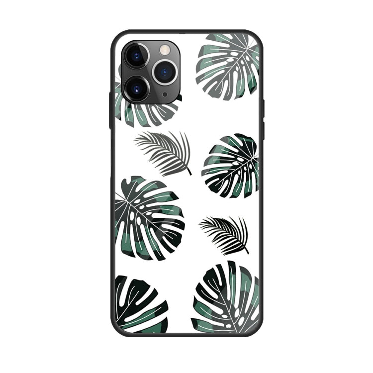 Colorful Painted Glass Case, For iPhone 11 Pro