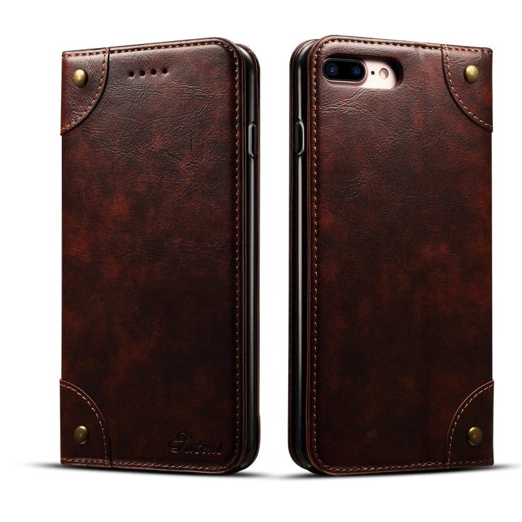 Baroque Simple Horizontal Flip Leather Case, with Holder & Card Slots & Wallet, For iPhone 11, For iPhone 11 Pro, For iPhone 11 Pro Max, For iPhone XS / X, For iPhone SE 2022 / SE 2020 / 8 / 7, For iPhone 8 Plus / 7 Plus
