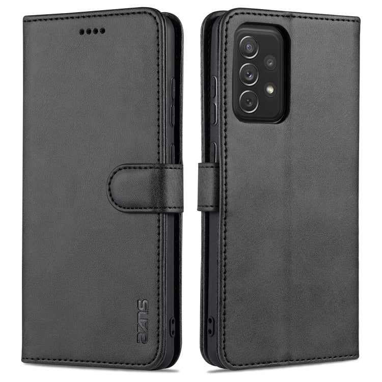 AZNS Skin Feel Calf Texture Horizontal Flip Leather Case with Card Slots & Holder & Wallet, For Samsung Galaxy A12 5G, For Samsung Galaxy A52 5G / 4G, For Samsung Galaxy A72 5G / 4G, For Samsung Galaxy S20 FE