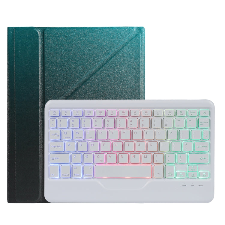 B011S Splittable Backlight Bluetooth Keyboard Leather Case with Triangle Holder & Pen Slot, For iPad 9.7 2018 & 2017 / Pro 9.7 / Air 2, For iPad 10.2 2020 & 2019 / Pro 10.5 inch / Air 3 10.5 inch                                                         ...