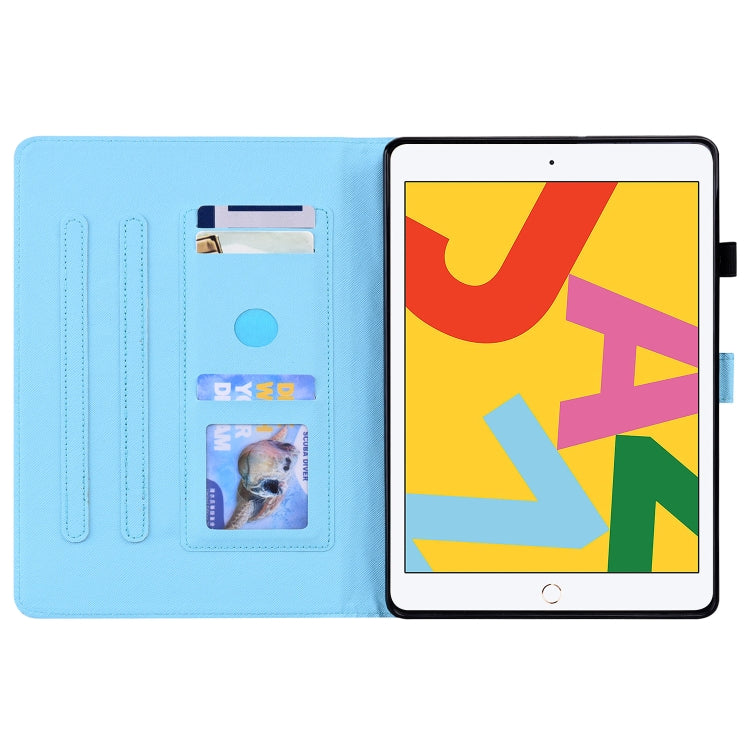 Animal Pattern Horizontal Flip Leather Case with Holder & Card Slots & Photo Frame & Sleep / Wake-up Function, For iPad 10.2 2021 / 2020 / 2019, For iPad Mini 5 / 4 / 3 / 2 / 1, For iPad Pro 11 inch 2021 / 2020 & Air 2020 10.9