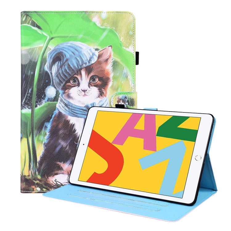 Animal Pattern Horizontal Flip Leather Case with Holder & Card Slots & Photo Frame & Sleep / Wake-up Function, For iPad 10.2 2021 / 2020 / 2019, For iPad Mini 5 / 4 / 3 / 2 / 1, For iPad Pro 11 inch 2021 / 2020 & Air 2020 10.9