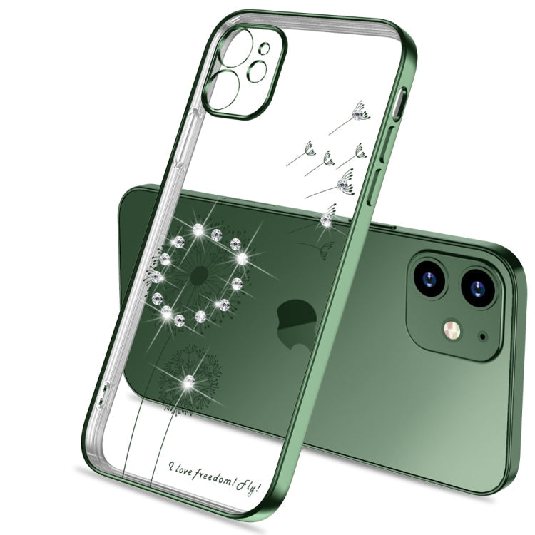 Ultra-thin Electroplating Dandelion Pattern Protective Case, For iPhone 11, For iPhone 11 Pro, For iPhone 11 Pro Max