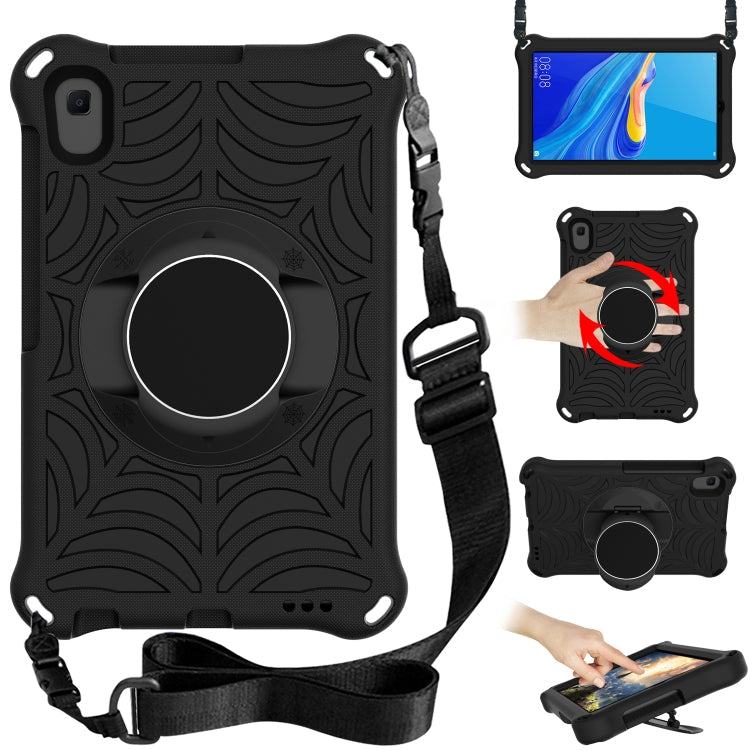 Spider King EVA Protective Case with Adjustable Shoulder Strap & Holder, For Amazon Kindle Fire HD 8 2020, For iPad Mini 5 / 4 / 3 / 2 / 1, For Huawei MediaPad M5 Lite 8.0 inch, For Huawei MediaPad M6 8.4