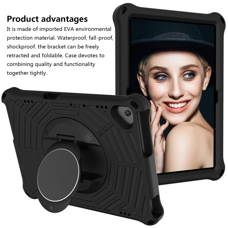 Spider King EVA Protective Case with Adjustable Shoulder Strap & Holder, For Huawei MediaPad T5, For Huawei MatePad T 8 8.0 inch, For Huawei MatePad T 10 / T 10s, For Lenovo Tab M8 FHD TB-8505F / TB-8705X 8.0 inch