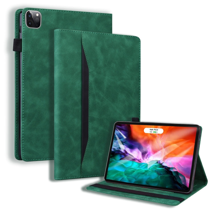 Business Shockproof Horizontal Flip Leather Case with Holder & Card Slots & Photo Frame & Pen Slot & Sleep / Wake-up Function, For iPad Pro 11 inch 2021 & 2018 / Air 2020 10.9, For Lenovo M10 Plus TB-X606F, For Lenovo M10 FHD REL TB-X605FC / TB-X605LC ...
