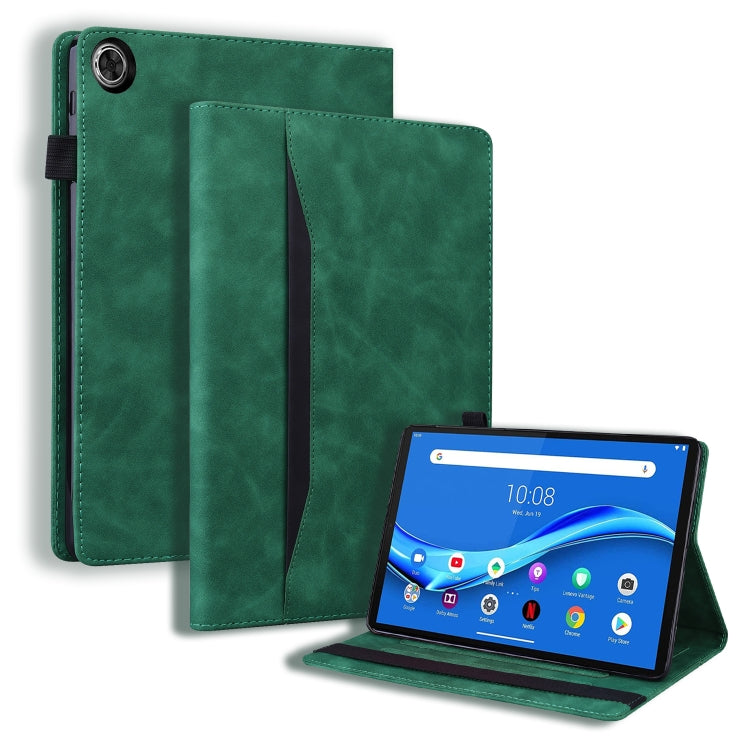 Business Shockproof Horizontal Flip Leather Case with Holder & Card Slots & Photo Frame & Pen Slot & Sleep / Wake-up Function, For iPad Pro 11 inch 2021 & 2018 / Air 2020 10.9, For Lenovo M10 Plus TB-X606F, For Lenovo M10 FHD REL TB-X605FC / TB-X605LC ...