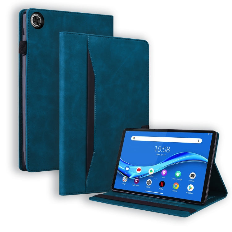 Business Shockproof Horizontal Flip Leather Case with Holder & Card Slots & Photo Frame & Pen Slot & Sleep / Wake-up Function, For iPad Pro 11 inch 2021 & 2018 / Air 2020 10.9, For Lenovo M10 Plus TB-X606F, For Lenovo M10 FHD REL TB-X605FC / TB-X605LC ...