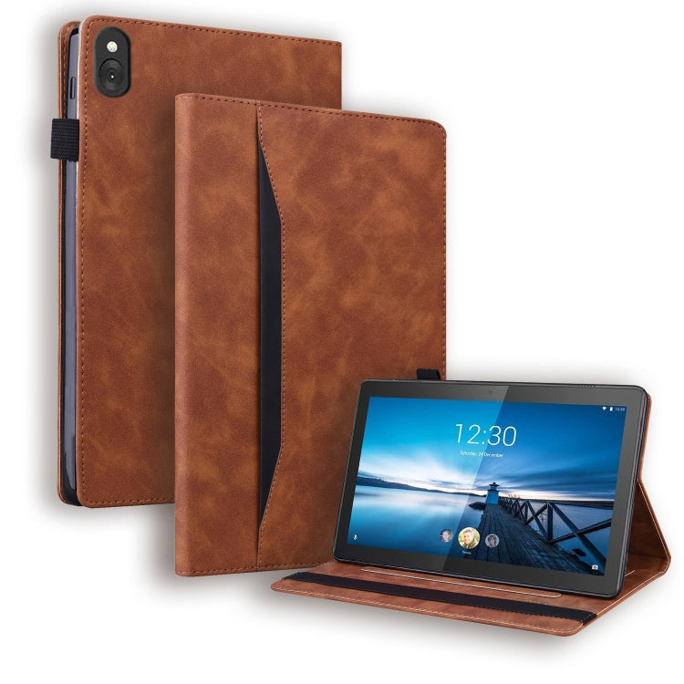 Business Shockproof Horizontal Flip Leather Case with Holder & Card Slots & Photo Frame & Pen Slot & Sleep / Wake-up Function, For iPad Pro 11 inch 2021 & 2018 / Air 2020 10.9, For Lenovo M10 Plus TB-X606F, For Lenovo M10 FHD REL TB-X605FC / TB-X605LC ...