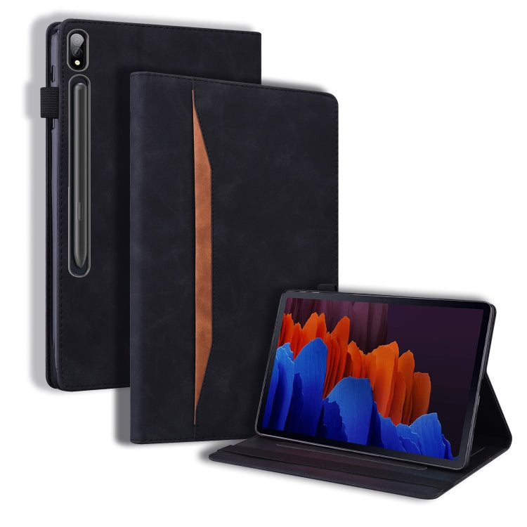 Business Shockproof Horizontal Flip Leather Case with Holder & Card Slots & Photo Frame & Pen Slot & Sleep / Wake-up Function, For iPad Pro 11 inch 2021 & 2018 / Air 2020 10.9, For Lenovo M10 Plus TB-X606F, For Lenovo M10 FHD REL TB-X605FC / TB-X605LC ...