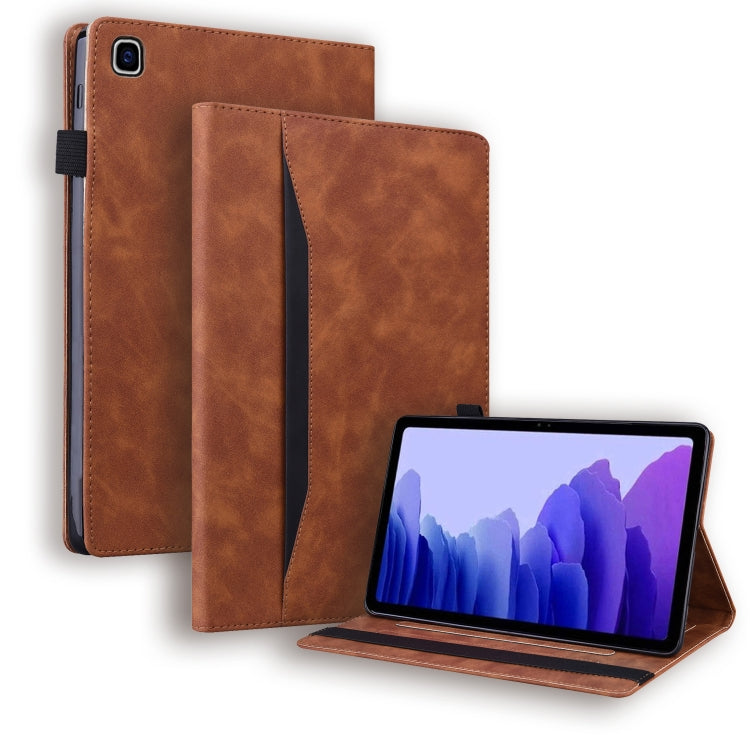 Business Shockproof Horizontal Flip Leather Case with Holder & Card Slots & Photo Frame & Pen Slot & Sleep / Wake-up Function, For Samsung Galaxy Tab S8+ / Tab S8 Plus /  Tab S7 FE / Tab S7+ SM-T970 / SM-T976B                                           ...