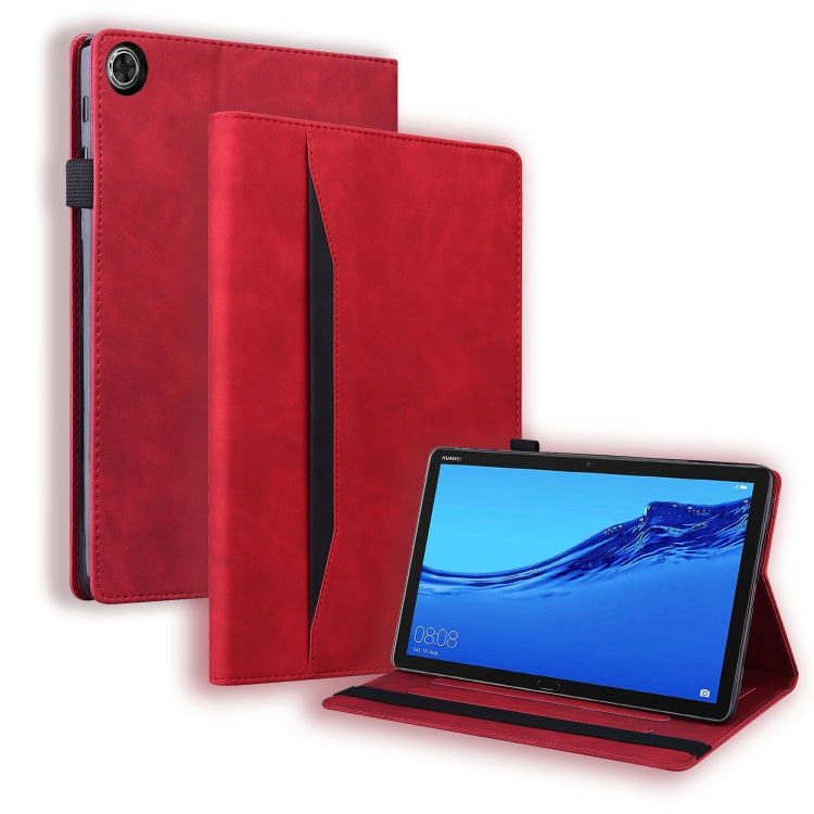Business Shockproof Horizontal Flip Leather Case with Holder & Card Slots & Photo Frame & Pen Slot & Sleep / Wake-up Function, For Samsung Galaxy Tab S8+ / Tab S8 Plus /  Tab S7 FE / Tab S7+ SM-T970 / SM-T976B                                           ...
