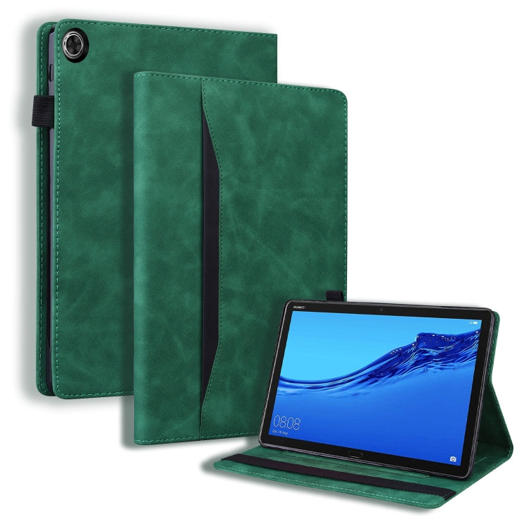 Business Shockproof Horizontal Flip Leather Case with Holder & Card Slots & Photo Frame & Pen Slot & Sleep / Wake-up Function, For Samsung Galaxy Tab S8+ / Tab S8 Plus /  Tab S7 FE / Tab S7+ SM-T970 / SM-T976B                                           ...