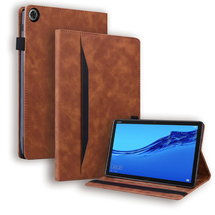 Business Shockproof Horizontal Flip Leather Case with Holder & Card Slots & Photo Frame & Pen Slot & Sleep / Wake-up Function, For Samsung Galaxy Tab S8+ / Tab S8 Plus /  Tab S7 FE / Tab S7+ SM-T970 / SM-T976B                                           ...