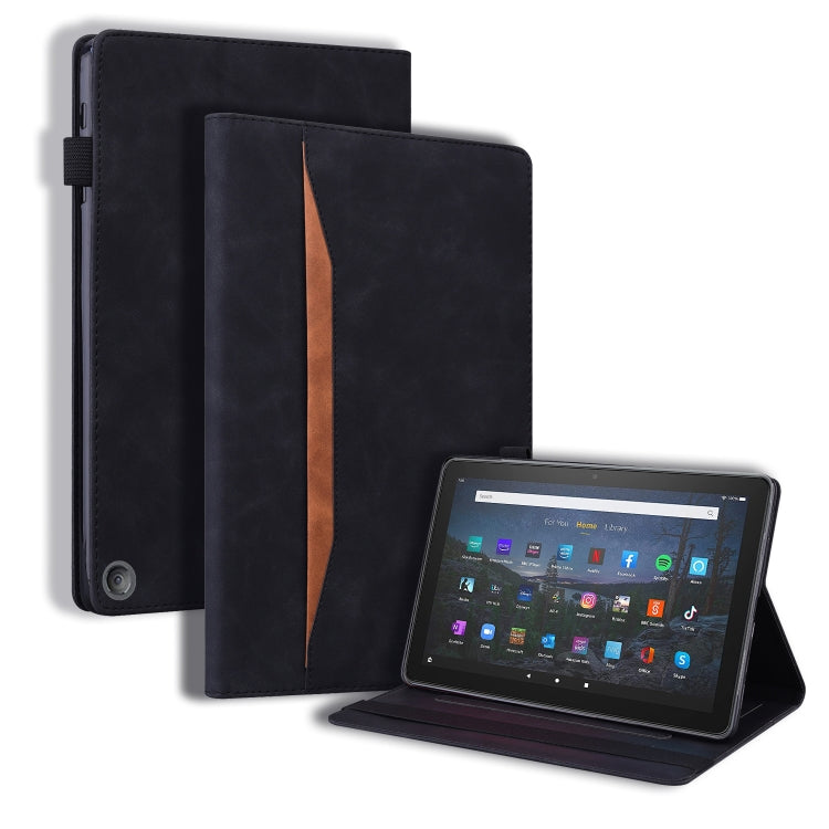 Business Shockproof Horizontal Flip Leather Case with Holder & Card Slots & Photo Frame & Pen Slot & Sleep / Wake-up Function, For Samsung Galaxy Tab S8+ / Tab S8 Plus /  Tab S7 FE / Tab S7+ SM-T970 / SM-T976B                                           ...