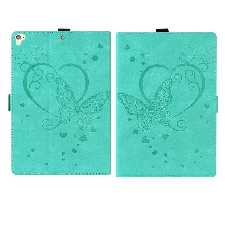 Love Butterfly Pattern Horizontal Flip Leather Case with Holder & Sleep / Wake-up Function, For iPad 9.7 (2017) (2018) / Air 2 Pro, For iPad 10.2 2021 / 2020 / 2019 / Air (2019) / 10.2 (2020), For iPad Mini 1 / 2 / 3 / 4 / 5                            ...