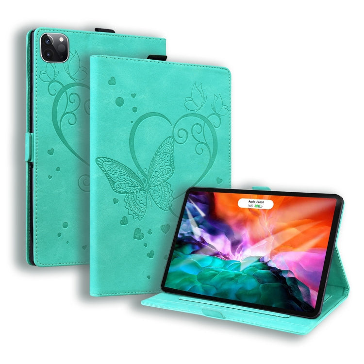 Love Butterfly Pattern Horizontal Flip Leather Case with Holder & Sleep / Wake-up Function, For iPad 9.7 (2017) (2018) / Air 2 Pro, For iPad 10.2 2021 / 2020 / 2019 / Air (2019) / 10.2 (2020), For iPad Mini 1 / 2 / 3 / 4 / 5                            ...