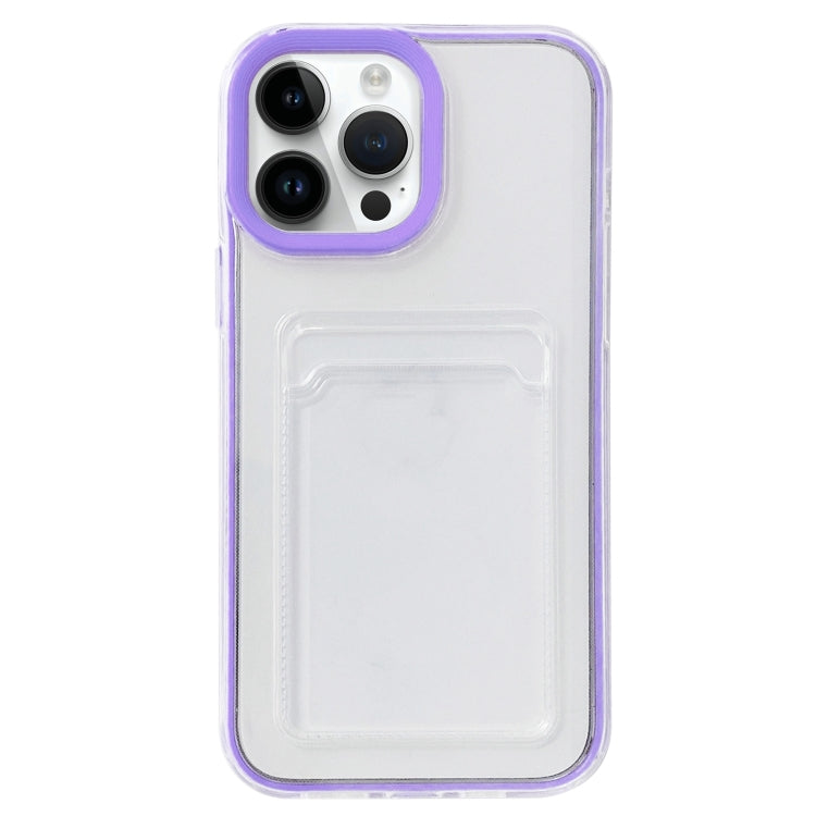 Full-coverage 360 Clear PC + TPU Shockproof Protective Case with Card Slot, For iPhone 12 / 12 Pro, For iPhone 12 Pro Max, For iPhone 11 Pro, For iPhone 11