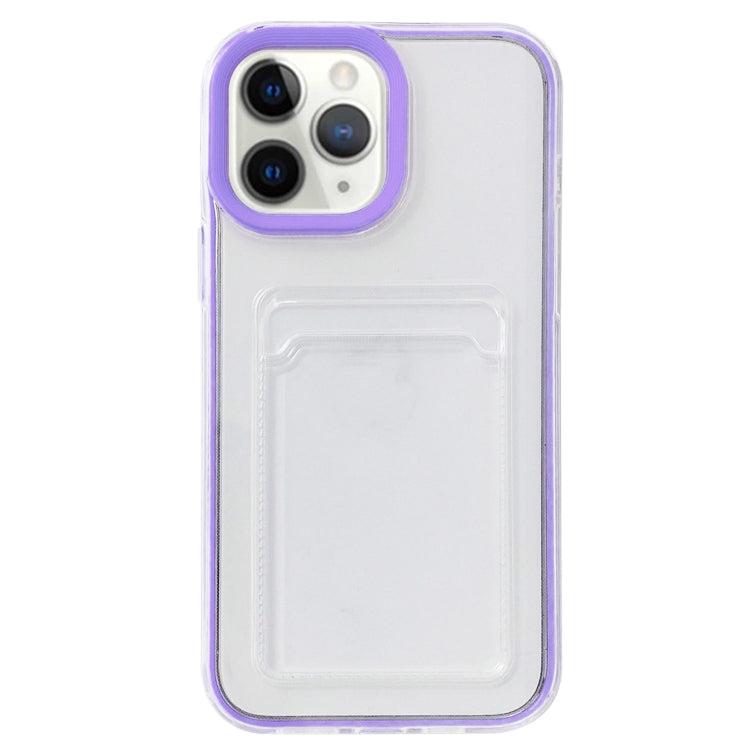 Full-coverage 360 Clear PC + TPU Shockproof Protective Case with Card Slot, For iPhone 12 / 12 Pro, For iPhone 12 Pro Max, For iPhone 11 Pro, For iPhone 11