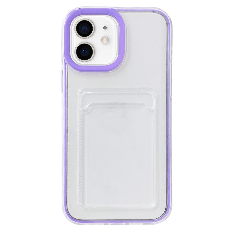 Full-coverage 360 Clear PC + TPU Shockproof Protective Case with Card Slot, For iPhone 12 / 12 Pro, For iPhone 12 Pro Max, For iPhone 11 Pro, For iPhone 11