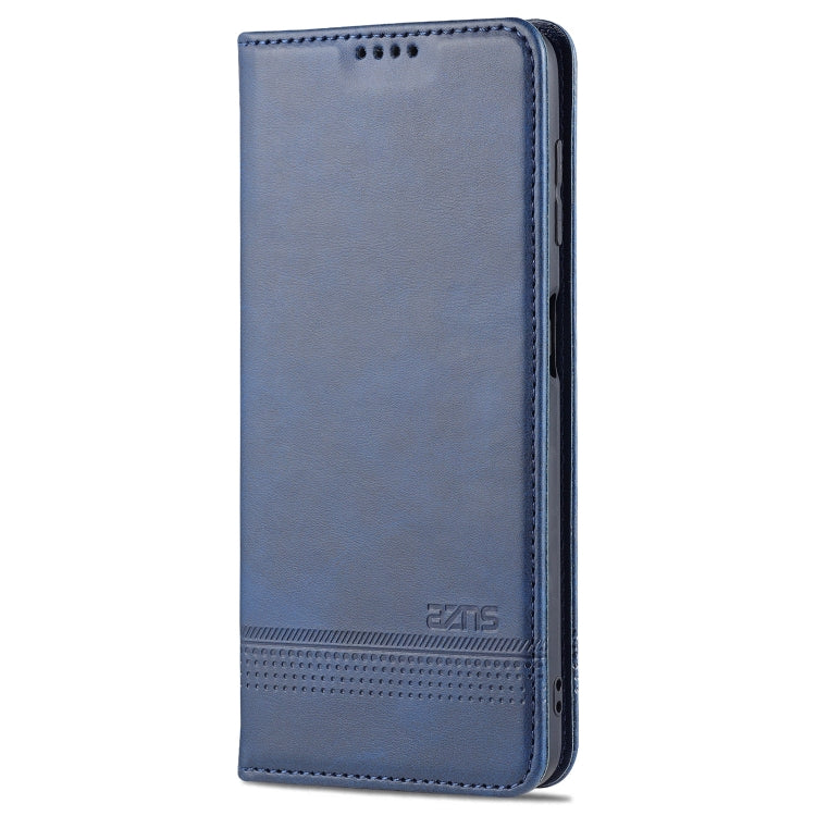 AZNS Magnetic Calf Texture Horizontal Flip Leather Case with Card Slots & Holder & Wallet, For Samsung Galaxy A22 4G, For Samsung Galaxy A22 5G