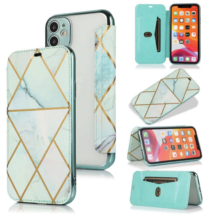 Bronzing Plating PU + TPU Horizontal Flip Leather Case with Holder & Card Slot, For iPhone 12 Pro Max, For iPhone 12 / 12 Pro, For iPhone 12 mini, For iPhone 11 Pro Max, For iPhone 11 Pro, For iPhone 11