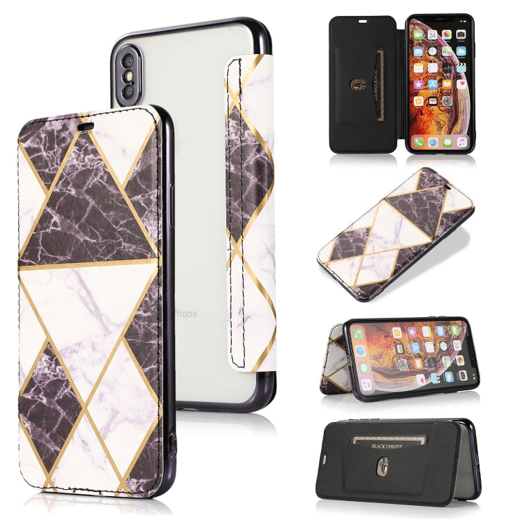 Bronzing Plating PU + TPU Horizontal Flip Leather Case with Holder & Card Slot, For iPhone XS Max, For iPhone XR, For iPhone X / XS, For iPhone 8 Plus & 7 Plus, For iPhone 6 Plus & 6s Plus, For iPhone 6 & 6s