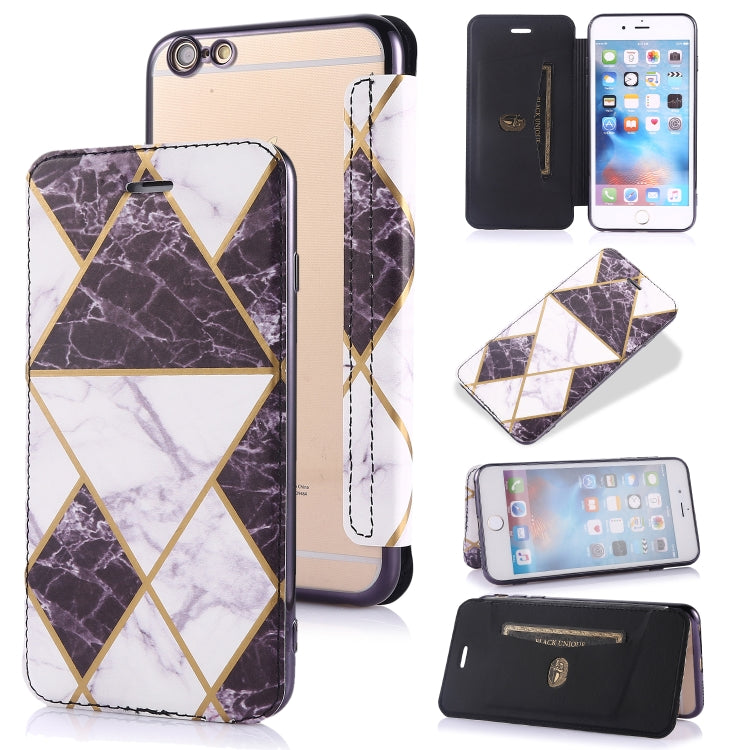 Bronzing Plating PU + TPU Horizontal Flip Leather Case with Holder & Card Slot, For iPhone XS Max, For iPhone XR, For iPhone X / XS, For iPhone 8 Plus & 7 Plus, For iPhone 6 Plus & 6s Plus, For iPhone 6 & 6s