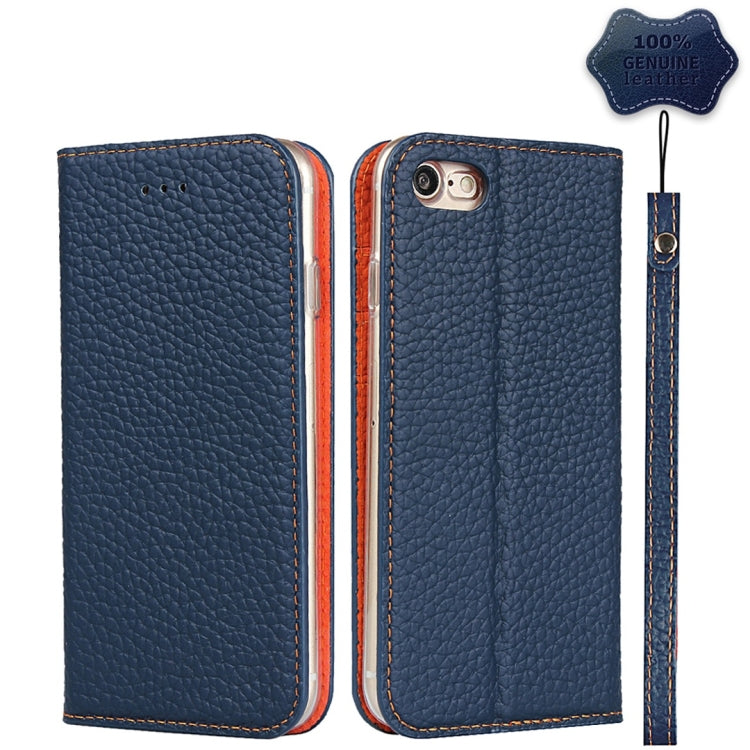 Litchi Texture Horizontal Flip Top Layer Cowhide Leather Case with Holder & Card Slots & Wallet & Strap & Wire Winder, For iPhone 11, For iPhone 11 Pro Max, For iPhone 7 / 8 / SE 2022 / SE 2020, For iPhone 7 Plus / 8 Plus