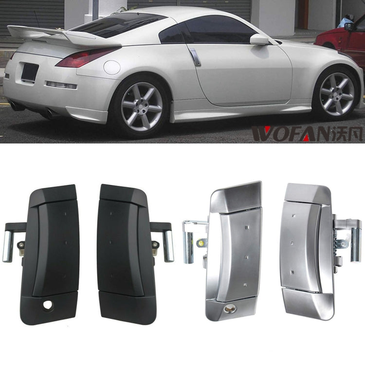 A5924 1 Pair Car Door Outside Handle 80607-CD41E+80606-CD01E for Nissan 350Z 2003-2009, CP-2592, CP-2593