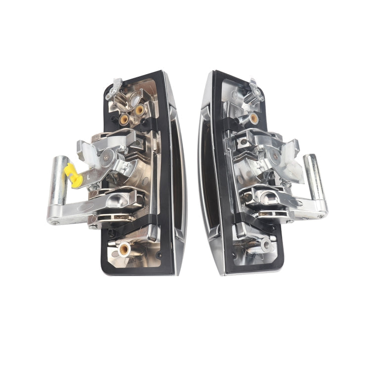 A5925 1 Pair Car Front Door Outside Handle 80607-CD41E+80606-CD01E for Nissan 350Z 2003-2009, A5925